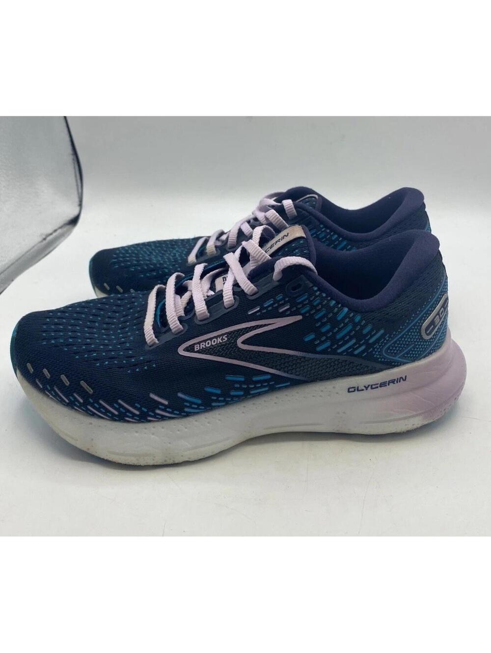 Brooks Glycerin 20 Blue Womens US Size 7  1203691B499 Running Shoes